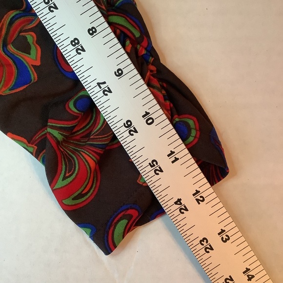 Bisou Bisou Top Short Sleeve Multi Color Size Medium - Picture 10 of 12